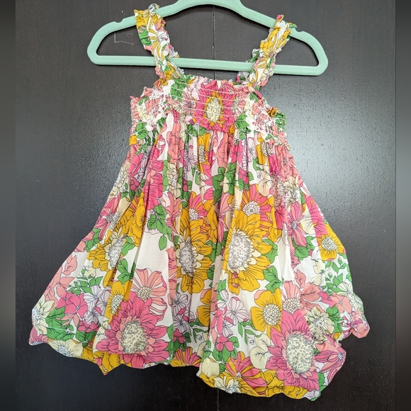 Floral BabyGap 6-12 m dress - Picture 1 of 3